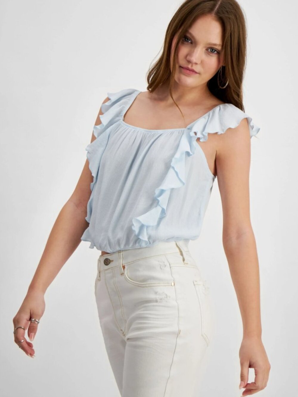 Hippie Rose Ruffle Top - Picture 4 of 6